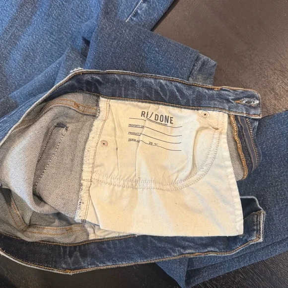 RE/DONE
MIDRISE BABY - BOOTCUT JEANS - AZZURRO - Picture 7 of 12